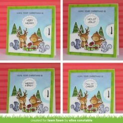 Reveal Wheel Holiday Sentiments -Craftora Sale Store RevealWheelSquareAdd On EliseConstablecollage