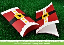 Santa's Belly - Lawn Fawn -Craftora Sale Store SantasBelly PillowBox KellyAlvarez3 1