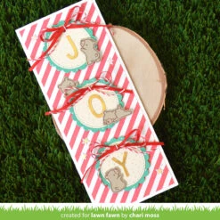 Scalloped Circle Gift Tag -Craftora Sale Store ScallopedCircleGiftTag ChariMoss1
