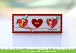 Scalloped Slimline With Hearts: Landscape 20 Scalloped Slimline With Hearts: Landscape -Craftora Sale Store ScallopedHeartLandscape LatishaYoast