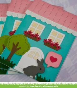 Scalloped Treat Box Spring House Add-on -Craftora Sale Store ScallopedTreatBoxSpringHouseAddOn EliseConstable3