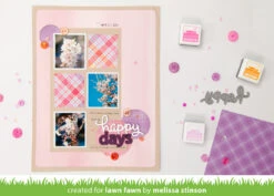 Scripty Happy 26 Scripty Happy -Craftora Sale Store ScriptyHappy QuinnsABCs PerfectlyPlaidRainbow MelissaStinson