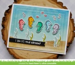 Just Stitching Double Rectangles -Craftora Sale Store Seahorsin Around JustStitchingDoubleRectangles EliseConstable1 1