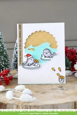 Outside In Stitched Scalloped Circle Stackables -Craftora Sale Store SealedWithAKiss StitchedScallopedStackables ElenaRoussakis1