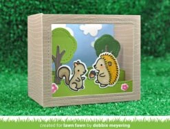 Shadow Box Card -Craftora Sale Store ShadowBoxCard ForestFeast DebbieMeyering2