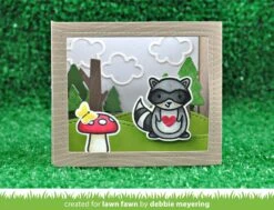 Shadow Box Card -Craftora Sale Store ShadowBoxCard ForestFeast KnitPicky DebbieMeyering1