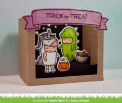 Shadow Box Card -Craftora Sale Store ShadowBox CostumeParty LizzyCriman2