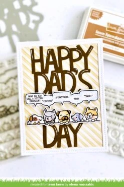 Giant Happy Dad's Day -Craftora Sale Store SimplyCelebrateCritters ElenaRoussakis