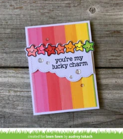 Cloudy Hillside Pop-up Add-on -Craftora Sale Store SimplyCelebrate ReallyRainbow CloudyHillsidePopUpAddOn MyLuckyCharm AudreyTokach