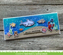 Slimline Stitched Hillside Borders -Craftora Sale Store SmallSlimlineDies AudreyTokach