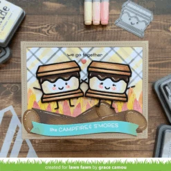 Smiley S'more -Craftora Sale Store SmileyS more SlimlineTropicalLeavesBorder GraceCamou1