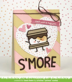 Smiley S'more -Craftora Sale Store SmileySmore SimpleStripesDiagonal Yainea01