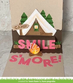 Build-a-campsite 21 Build-a-campsite -Craftora Sale Store SmileySmore SmoretheMerrier SimpleStripesBackdrop BuildACampsite PopUpSmile KaraPogreba3