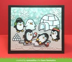 Let It Snow Border -Craftora Sale Store SnowCool LetItSnowBorder SamanthaCasey