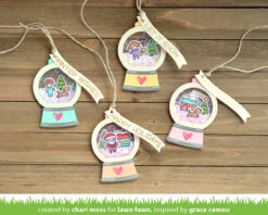 Tiny Christmas 30 Tiny Christmas -Craftora Sale Store SnowGlobeGiftTag ChariMoss Grace