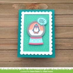 Snow Globe Gift Tag -Craftora Sale Store SnowGlobeTag ChariMoss1