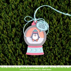 Snow Globe Gift Tag -Craftora Sale Store SnowGlobe ChariMoss1