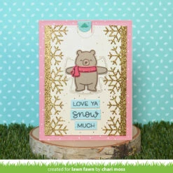 Waving Pull Tab Starter Set -Craftora Sale Store SnowMuchFun SnowflakeBorder ChariMoss2