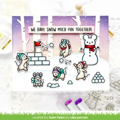 Snowball Fight 14 Snowball Fight -Craftora Sale Store SnowballFight SnowFlurriesBGStencil CalyPerson