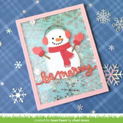 Snowflake Background Hot Foil Plate -Craftora Sale Store SnowflakeBackgroundHotFoil WinterBigScriptyWordsHotFoil BuildASnowman ChariMoss5 3b423a0b ed65 466b 9838 6bf00c0e39b7