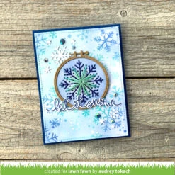 Embroidery Hoop Snowflake Add-on -Craftora Sale Store SnowflakeEmbroideryHoopAddOn AudreyTokach