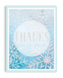 Snowflake Trio Stencil 15 Snowflake Trio Stencil -Craftora Sale Store SnowflakeTrioStencil ThanksThanksThanks
