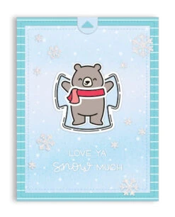 Snowy Sky Stencil -Craftora Sale Store SnowySkyStencil SnowMuchFun WavingTabStarterSet