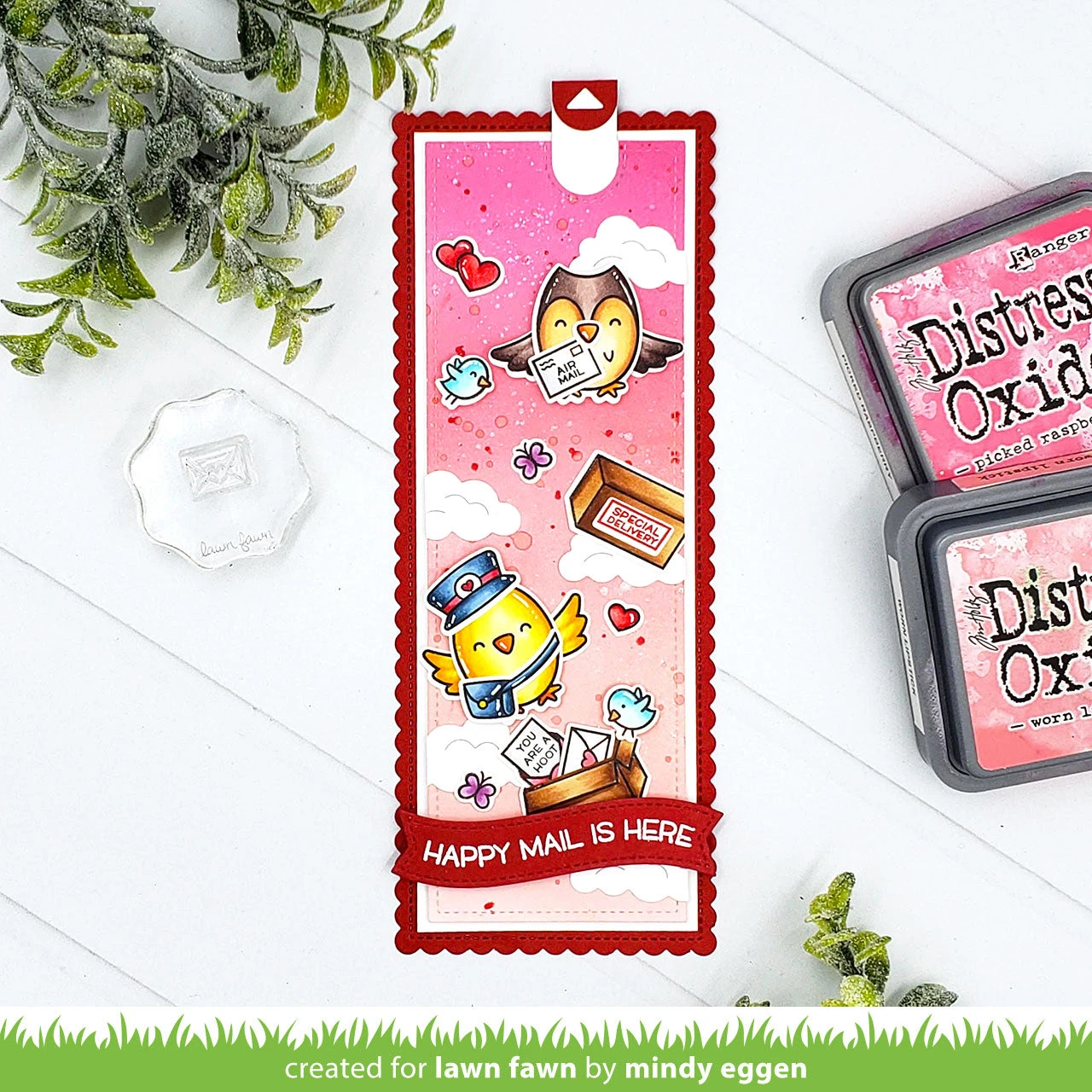 Scalloped Slimline With Hearts: Portrait 9 Scalloped Slimline With Hearts: Portrait - Image 9