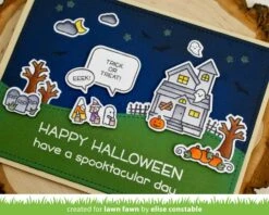 Spooky Village -Craftora Sale Store SpookyVillage GoldRushCardstock EliseConstable2