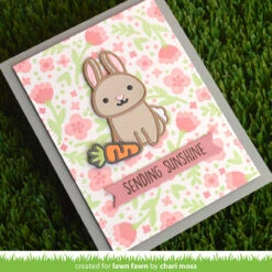 Spring Blossoms Background Stencils -Craftora Sale Store SpringBlossomsBackgroundStencils SpringtimeBunny ChariMoss2 1