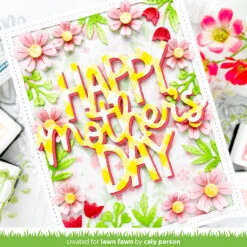 Spring Blossoms Background Stencils -Craftora Sale Store SpringFlowersBG GiantHappyMother sDay SpringBlossomsBGStencils CalyPerson2