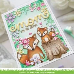 Spring Flowers Backdrop -Craftora Sale Store SpringFlowersBackdrop GraceCamou 3