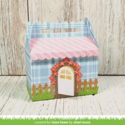 Scalloped Treat Box Spring House Add-on -Craftora Sale Store SpringHouseAddOn ChariMoss