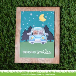 Starry Sky Stencil -Craftora Sale Store StarrySkyStencil CarCritters ChariMoss1