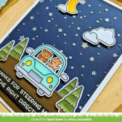 Starry Sky Stencil -Craftora Sale Store StarrySkyStencil CarCritters EliseConstable2