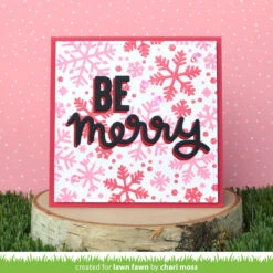 Snowflake Background Stencils -Craftora Sale Store StencilPaste FairyDust ChariMoss1