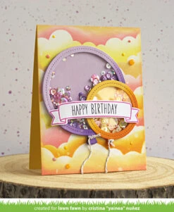 Cloudy Stencil -Craftora Sale Store StitchedBalloonStackables CloudyStencil Yainea01