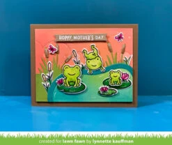 Stitched Bouncy Trails 12 Stitched Bouncy Trails -Craftora Sale Store StitchedBouncyTrails ToadallyAwesome StitchedPondFrame LynnetteKauffman