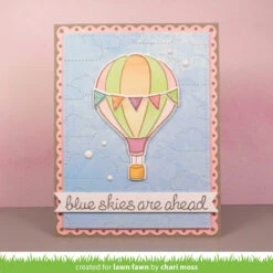 Blue Skies -Craftora Sale Store StitchedCloudBackdrops BlueSkies ChariMoss1