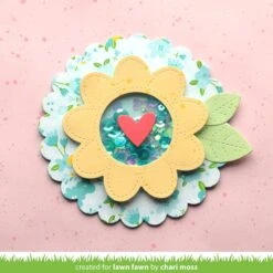 Stitched Flower Frame 18 Stitched Flower Frame -Craftora Sale Store StitchedFlower ChariMoss1