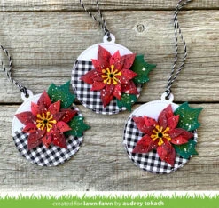 Stitched Poinsettia -Craftora Sale Store StitchedPoinsettia AudreyTokach