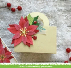 Stitched Poinsettia -Craftora Sale Store StitchedPoinsettia GraceCamou2