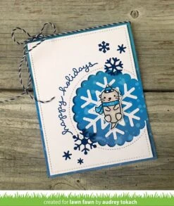 Outside In Stitched Scalloped Circle Stackables -Craftora Sale Store StitchedScallopedCircles WinterOtter AudreyTokach