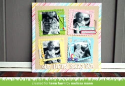 Stitched Scalloped Square Frames -Craftora Sale Store StitchedScallopedSquareFrames MelissaMann 1