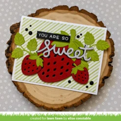 Stitched Strawberry Frame -Craftora Sale Store StrawberryPatchDies EliseConstable1 909356e3 59bb 4b7a a5c9 ad3f8c184987