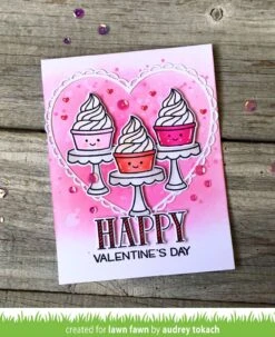 Sweet Friends -Craftora Sale Store SweetFriends OutsideInStitchedHeart LacyHeartStackables AudreyTokach