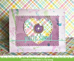 Lacy Heart Stackables -Craftora Sale Store SweetFriends YoureSweetLineBorder LacyHeart IvyWong
