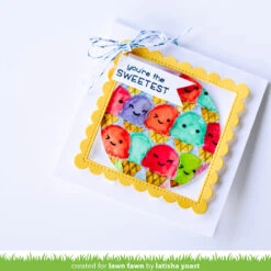 Stitched Scalloped Square Frames -Craftora Sale Store SweetestFlavor StitchedScallopedSquareFrames LatishaYoast 772b5e02 b785 4bf1 9a49 184bf992a90a