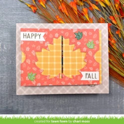 Ta-da! Diorama! Maple Leaf Window Add-on -Craftora Sale Store TaDaDioramaMapleLeafWindow YouCrowGirl FallingLeaves ChariMoss 1