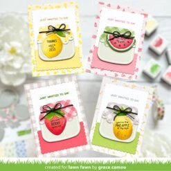 Fruit Tiny Tags -Craftora Sale Store TinyTagsSayingsFruit GraceCamou3